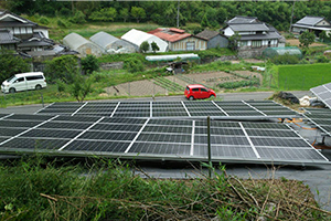 Солнечная электростанция мощностью 100 кВт в Японии